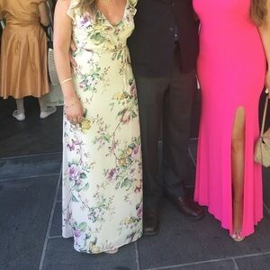 Beautiful spring wedding guest dress